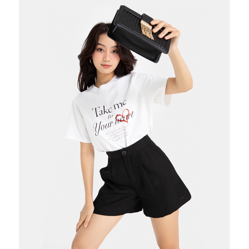 SHORT LINEN HNOSS ỐNG RỘNG HNQSH008