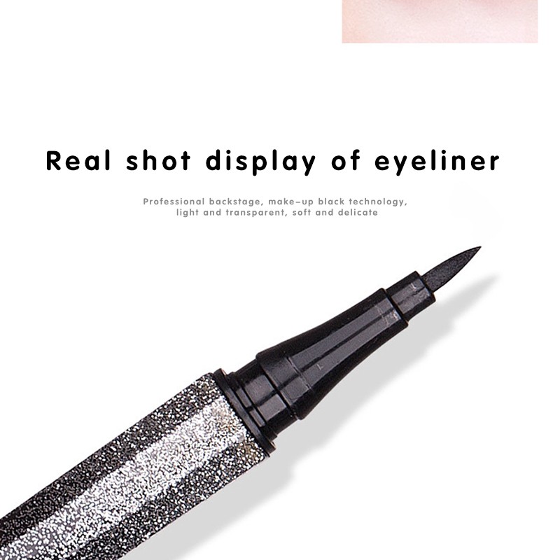 Bút Kẻ Mắt Dạng Lỏng Không Thấm Nước Và Mồ Hôi Lâu Trôi Thiết Kế Vỏ Ánh Kim Tuyến