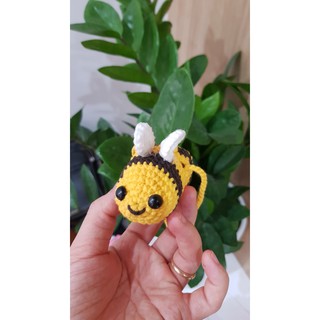 Thú len móc túi đựng tỏi cho bé