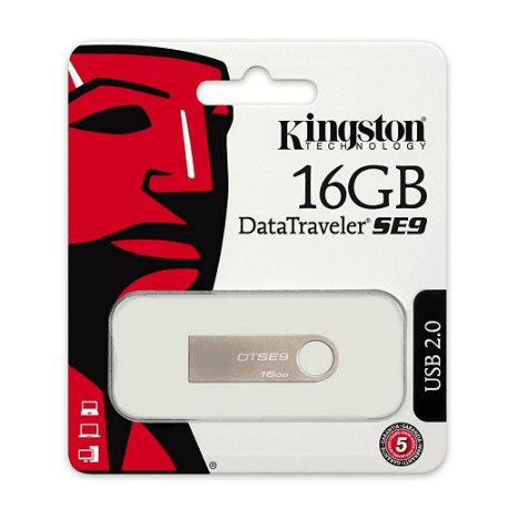 USB Kingston DataTraveler 2.0 SE9 16GB/ 32GB DTSE9H chất lượng cao