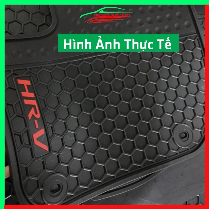 Thảm lót sàn cao su cho xe HONDA HR-V 2018-2019-2020-2021 hàng chuẩn theo xe chịu lực tốt