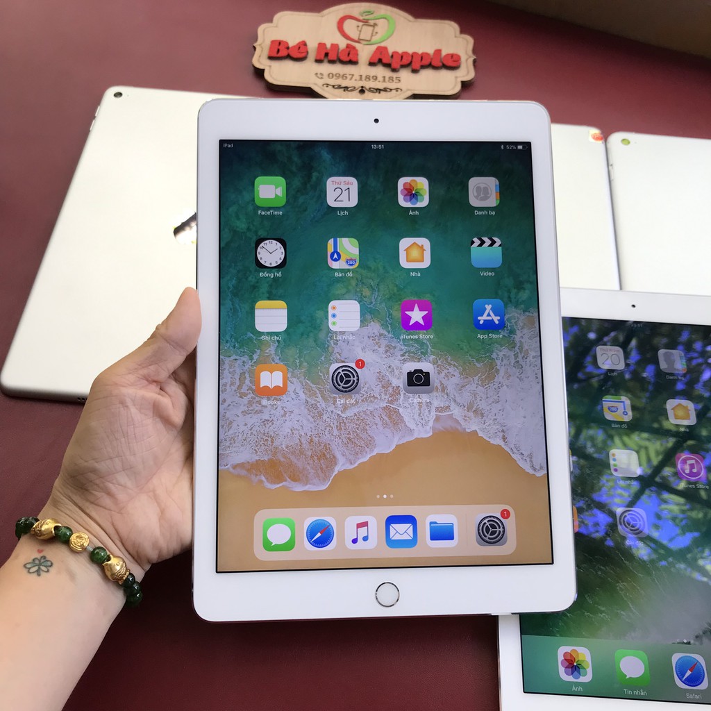 Máy Tính Bảng iPad Air 2 - 16/ 32/ 64Gb (Bản Wifi) - Zin All Đẹp 99% - Có Vân Tay - Ram 2Gb/ Chip A8X/ Màn 9.7” Rất Đẹp | WebRaoVat - webraovat.net.vn