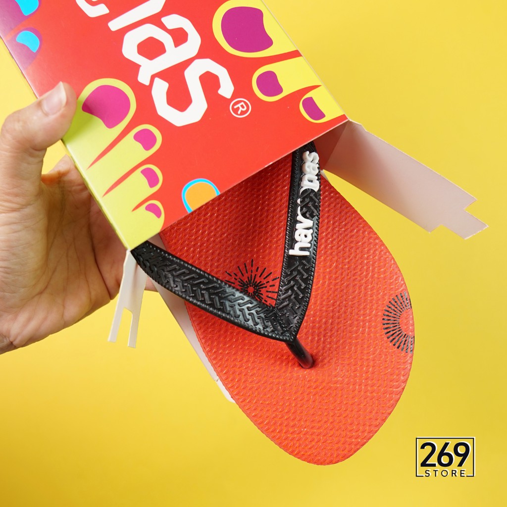 Dép quai kẹp Thái Lan havaianas nam đi biển full box, tông lào nam havanas thời trang xỏ ngón chất liệu cao su (P7)