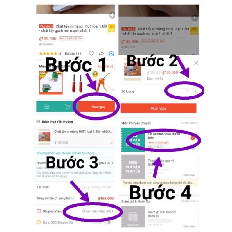 COMBO Lõi lọc nước quả 123 loại 10 ing