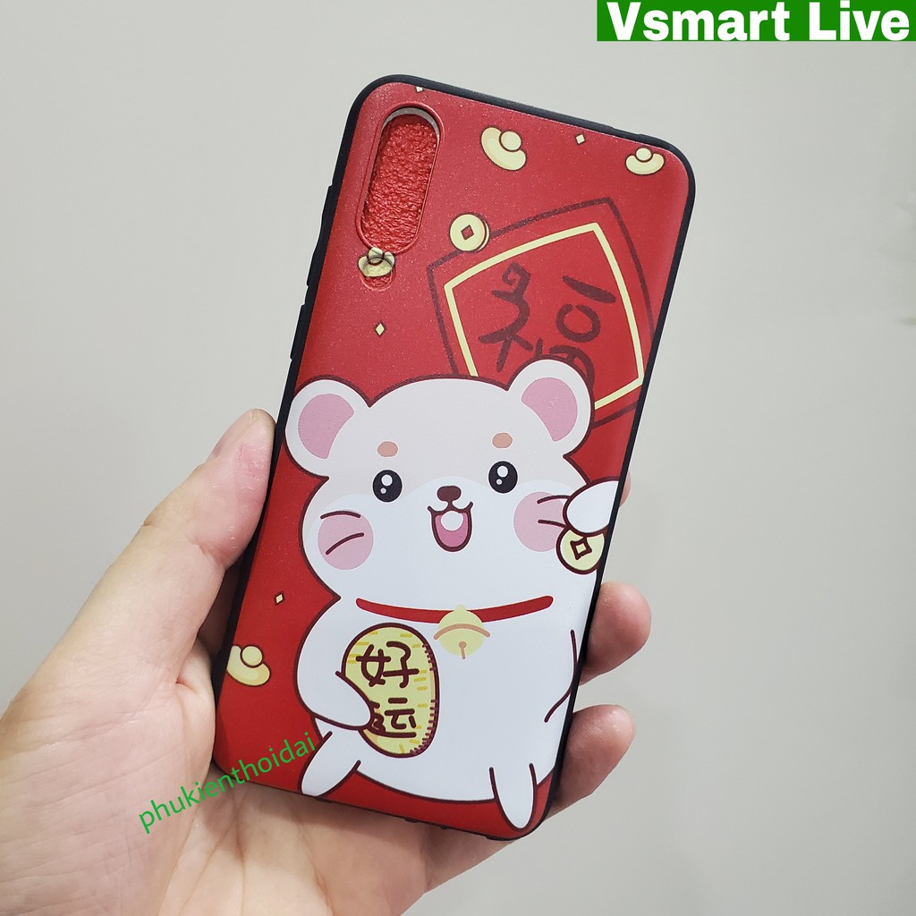 Ốp lưng Vsmart Live FREESHIP Từ 50k dẻo In 3D cao cấp