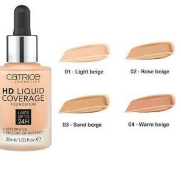 (hàng Mới Về) Kem Nền Dạng Lỏng 24h Catrice Hd 30ml