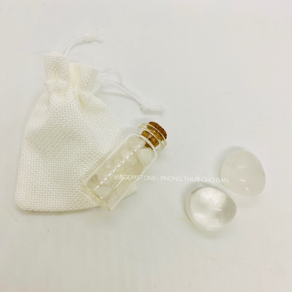 Set Đá. Thanh Tẩy Tự Nhiên Mang Năng Lượng Tích Cực Gemstone