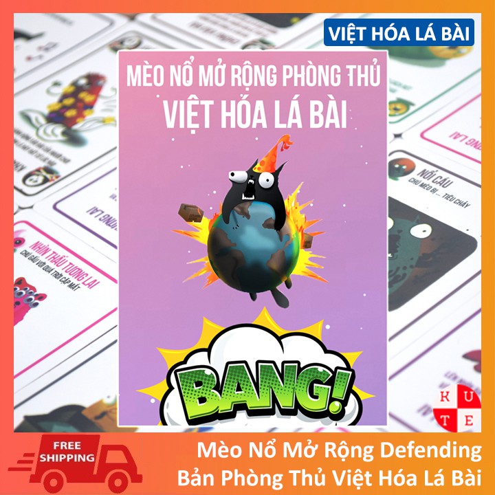 Mèo Nổ Mở Rộng Combo 4 Bản Việt Hóa Chuẩn Đẹp