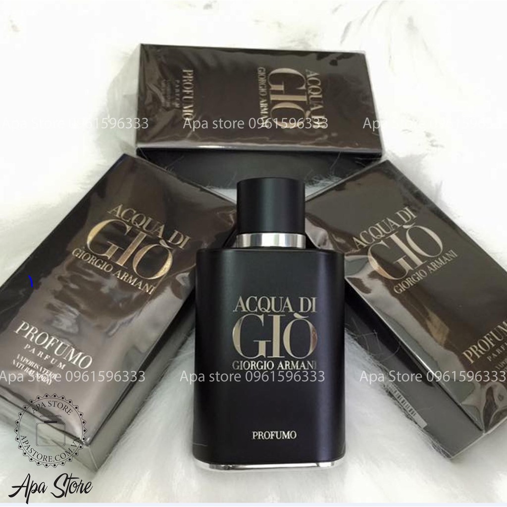 Nước Hoa Nam Acqua Di Gio Profumo Giò Đen Chai 10ml