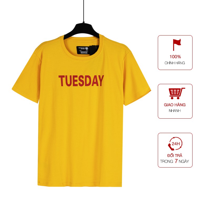 Áo Thun Nam Thể Thao Các Ngày Thứ Trong Tuần Cổ Tròn Form Rộng Vải Cotton 100% Cao Cấp - Big Sport, BS10 | BigBuy360 - bigbuy360.vn