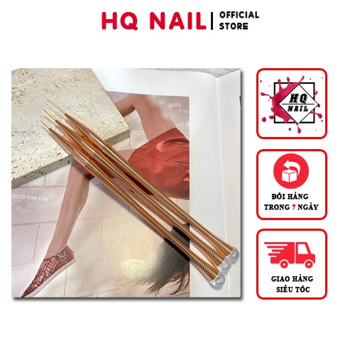 Set cọ nét 3 cây cao cấp dành cho thợ nail
