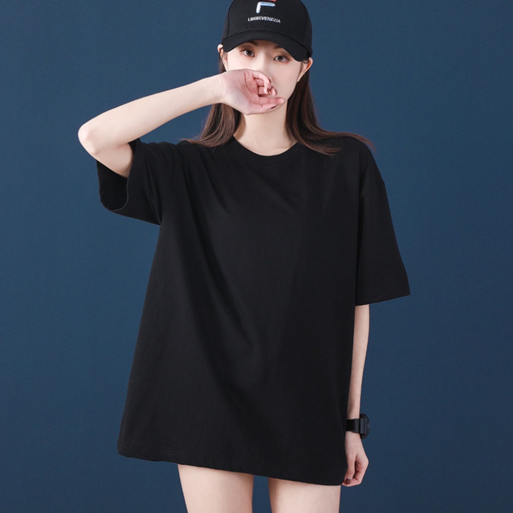 Áo Thun Cotton nam Nữ Chất Cotton 100% 4 Chiều Đẹp Unisex Form Rộng Tay Lỡ