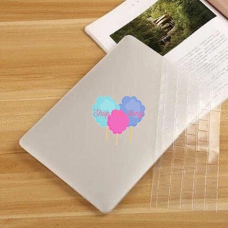 Combo (5 in1) Case - Ốp Macbook Kèm Phủ Phím Quốc Tế Đủ Màu (Tặng Nút Chống Bụi+ Kẹp Chống Gãy Sạc)