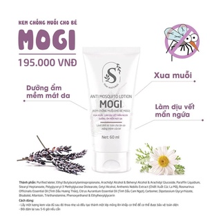 Kem Chống Muỗi Cho Bé Mogi- SAM NATURAL