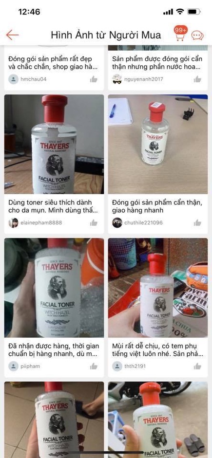 TONER THAYERS LAVENDER