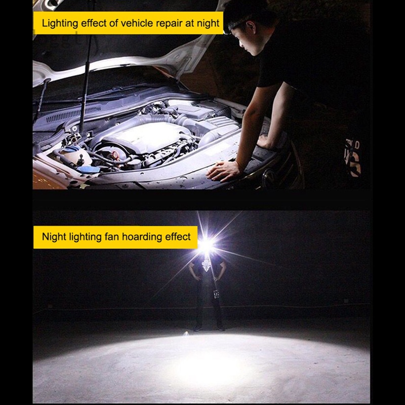 Đèn LED Đeo Tai Có Thể Sạc Lại Tiện Dụng Khi Đi Câu Cá Ban Đêm