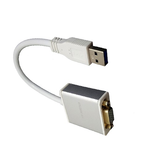 Cáp Chuyển Đổi USB 3.0 sang VGA Kingmaster KM010 - Hàng Chính Hãng