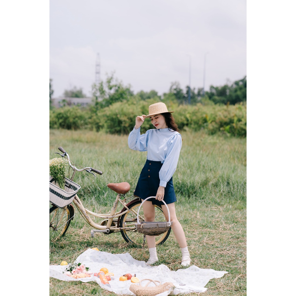 MINX - Áo Mila Puff Sleeve Shirt