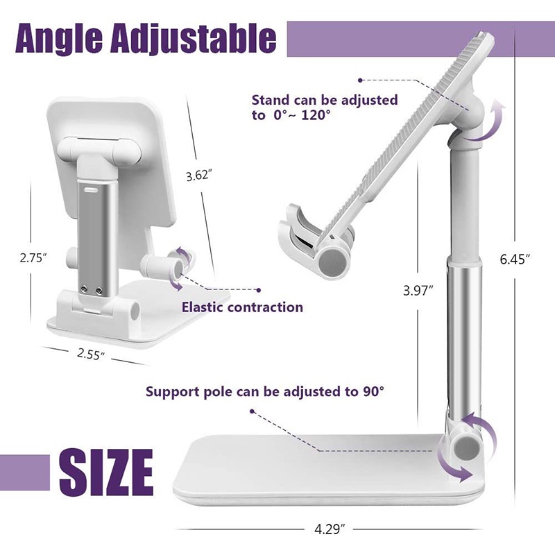 Giá Đỡ Điện Thoại Để Bàn Có Thể Điều Chỉnh Phù Hợp