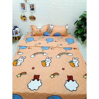 Chăn hè cotton poly trần bông 3 lớp