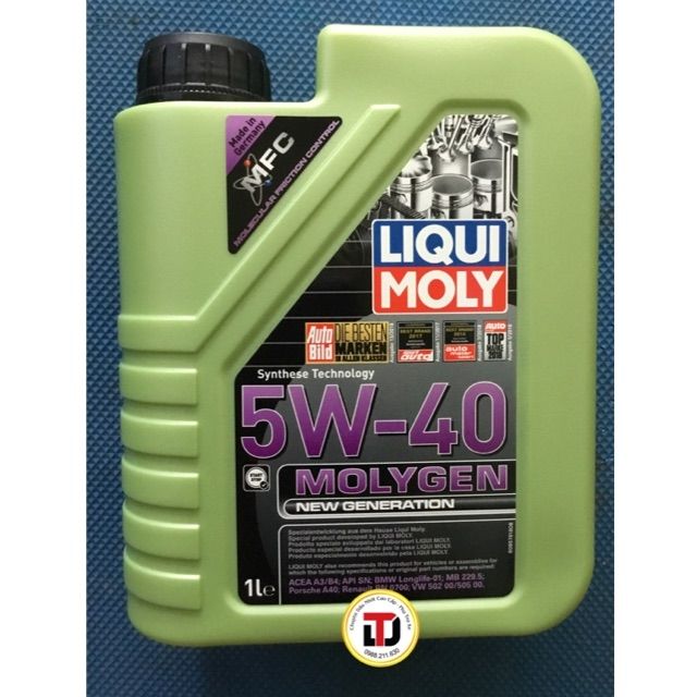 Nhớt tay ga Liqui Moly Molygen 5w40 - Đức