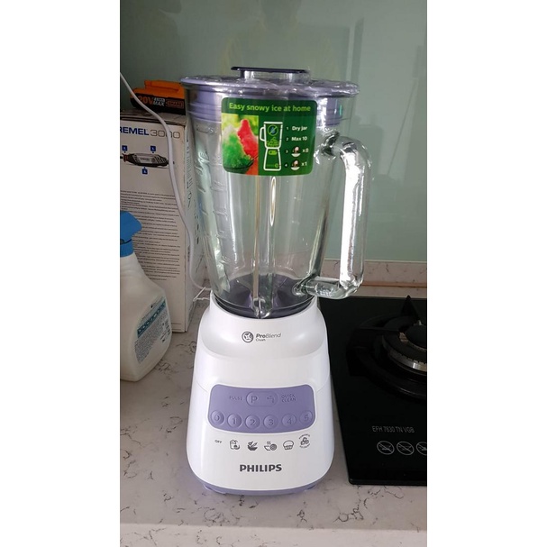 Máy xay sinh tố Philips HR2222/00 cối thủy tinh bảo hành chính hãng 2 năm