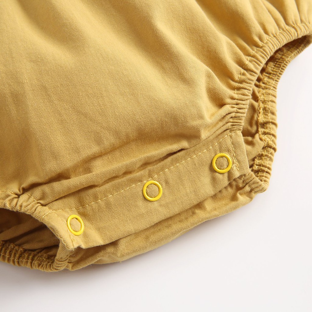 Đồ liền thân tay dài Sanlutoz chất liệu cotton thời trang cho bé gái