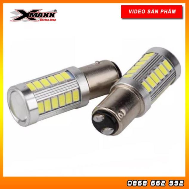 Bóng led hậu Stop 33 Tim siêu sáng.Bóp phanh chớp