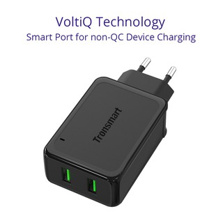 Adapter sạc Tronsmart 36W 2 cổng QC 3.0 W2TF