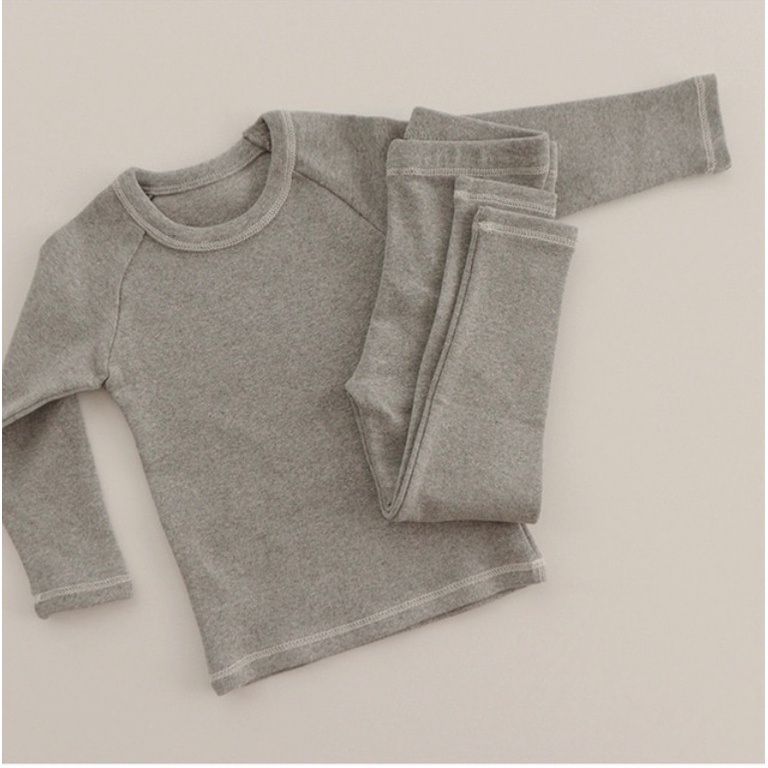 Bộ áo liền quần tay dài màu sắc dễ thương cho bé