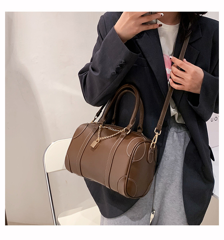 Túi Xách Tay Đeo Vai JASMIN NOIR Da PU Phong Cách Retro Thời Trang Cho Nữ