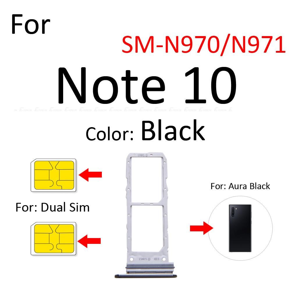 Khay đựng thẻ nhớ micro SD cho Samsung Galaxy Note 10 Plus 5G N970 N975 N976