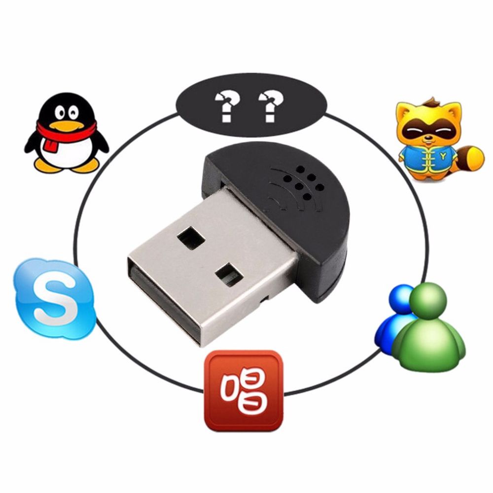 Micro nhỏ tiện dụng dùng trong dạy học ghi âm dành cho Laptop cổng USB 2.0