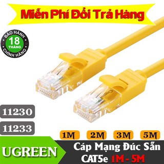 [Cat5e 1M - 5M]Đúc sẵn 2 đầu nối Chính Hãng UGREEN