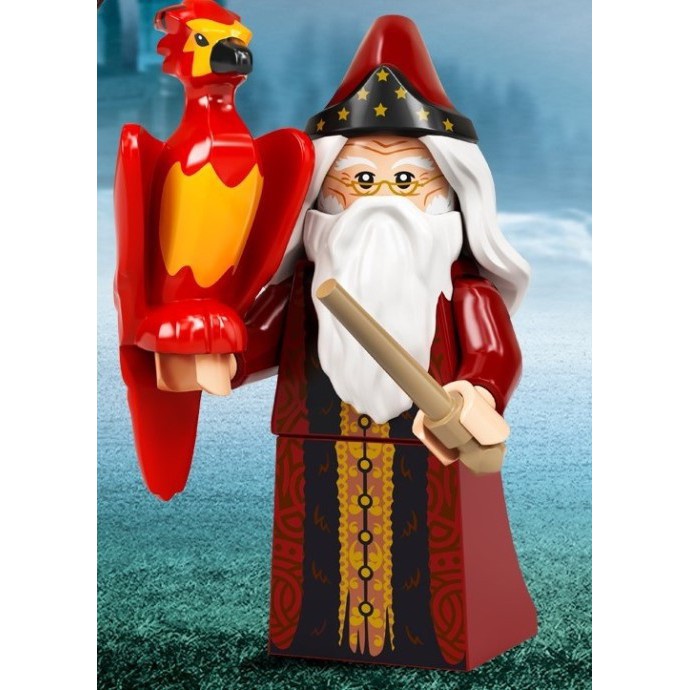 Nhân vật LEGO Minifigures 71028 Harry Potter Series 2 Professor Albus Dumbledore - Giáo Sư Dumbledore