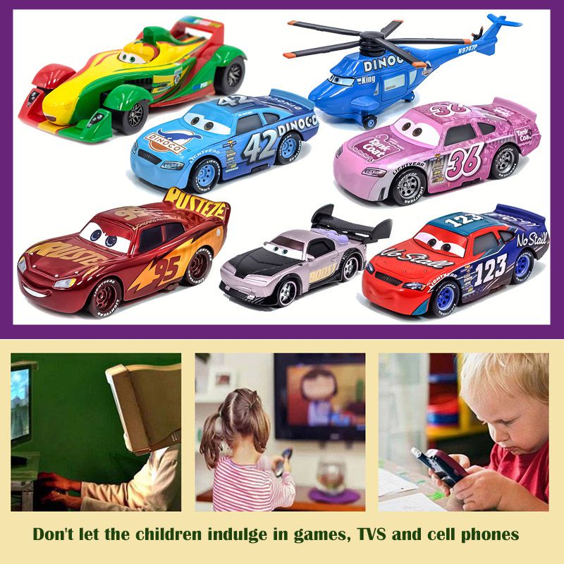 Mô hình xe hơi Disney Pixar Car 3 bằng hợp kim chất lượng cao