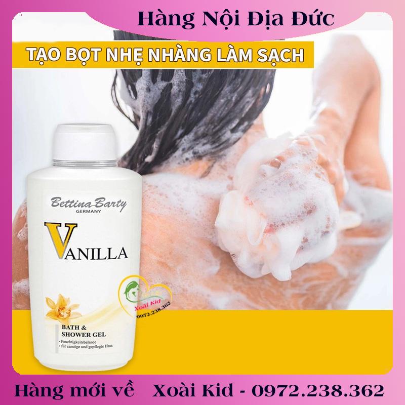 Sữa Tắm, Dưỡng Thể,Lăn Khử Mùi Hương Nước Hoa Vanilla Đức Đủ BILL