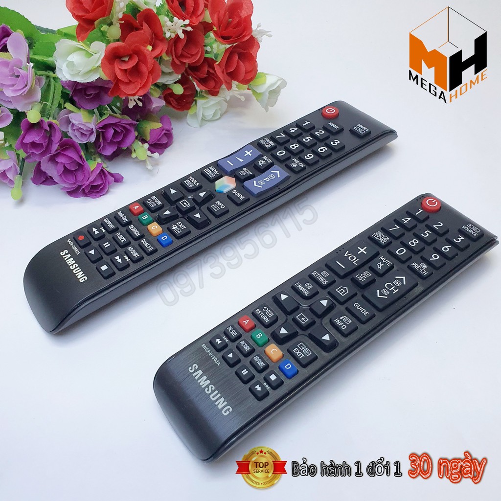 [PHÍM MỀM] Điều khiển tivi samsung, remote tivi samsung smart (hàng loại 1)