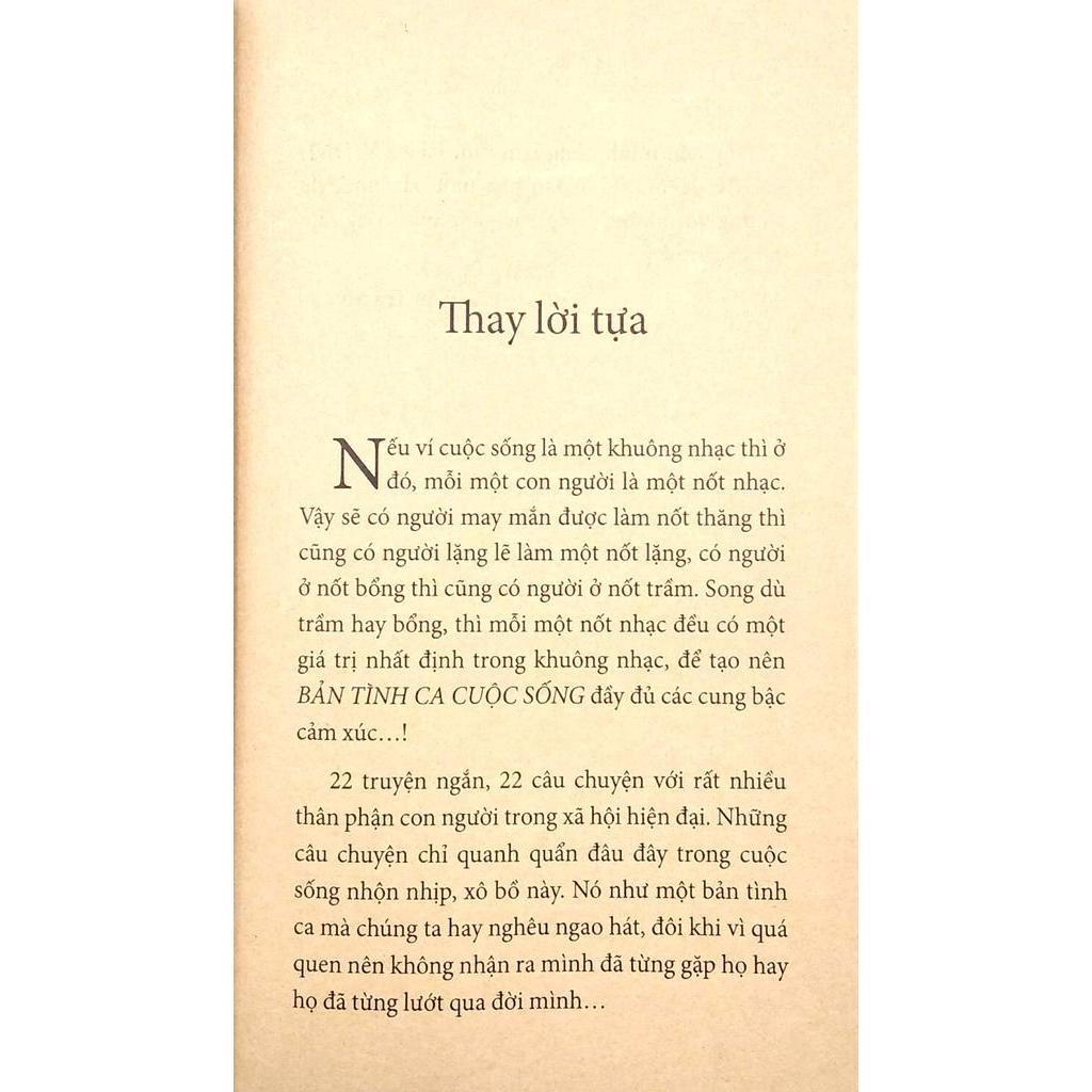 Sách Bản Tình Ca Cuộc Sống