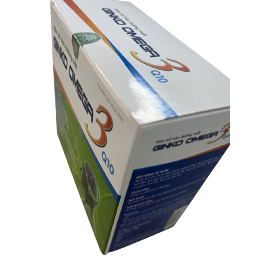 Viên Bổ Não Dưỡng Mắt GINKO OMEGA 3 Q10 bổ sung các dưỡng chất cho mắt &amp; não 100v - Cvspharmacy