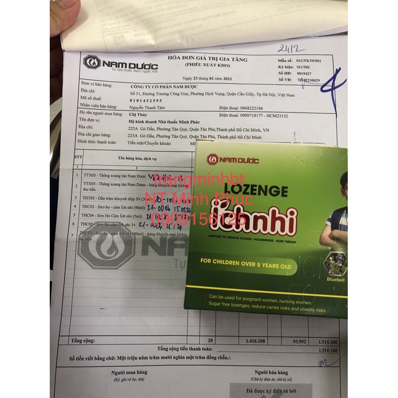 Siro Ích Nhi, hỗ trợ giảm ho, tăng sức đề kháng