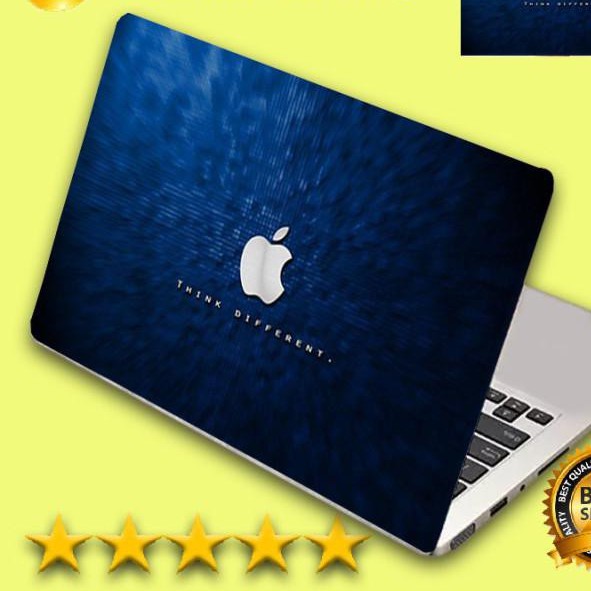Miếng Dán Trang Trí Laptop Họa Tiết Logo Apple Độc Đáo