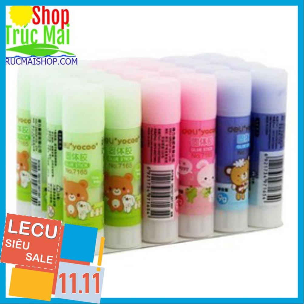 Hồ khô,Keo Khô Deli EA7165A Nhiều Màu cute