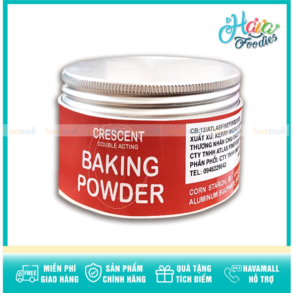 Bột Nở Crescent Double Acting Baking Powder 100gr