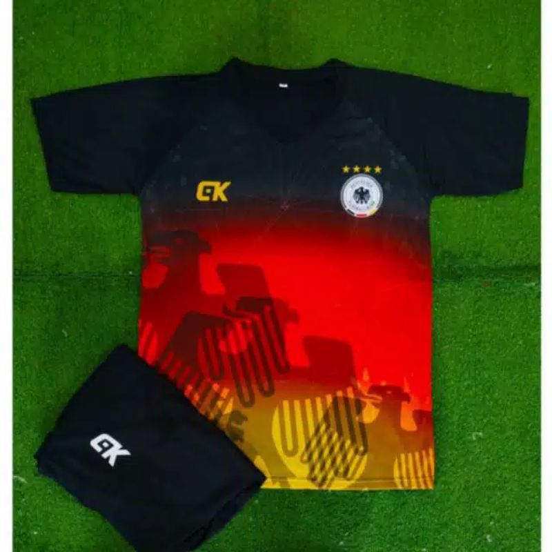 1 set áo thun in hình cầu thủ bóng đá World Cup EURO 2021 Size M-L-XL