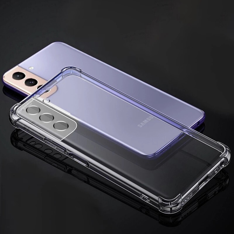 Ốp Điện Thoại Silicon Chống Sốc Cho Samsung S23 S21 S22 S20 Ultra FE 5G Note 20 Ultra 10 9 8 Plus Lite M33 A13 A33 A53 A73 A52 A52S 5G