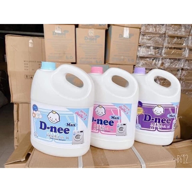 Nước giặt quần áo Dnee Thái Lan 3000ml (cam kết hàng chuẩn)