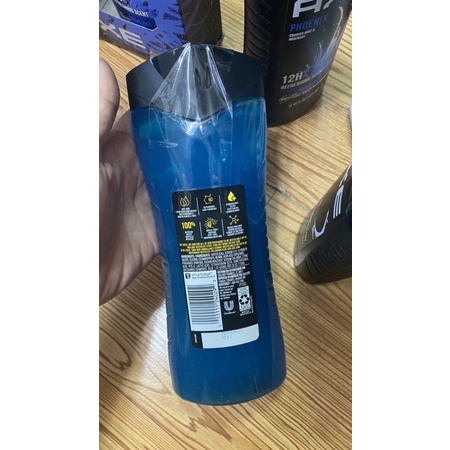 sữa tắm AXE SPORT BLAST 473ml (hàng bay air)