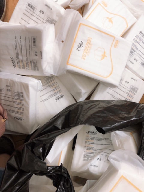 Bông tẩy trang 3 lớp Cotton Pads (Túi 222 miếng) | BigBuy360 - bigbuy360.vn