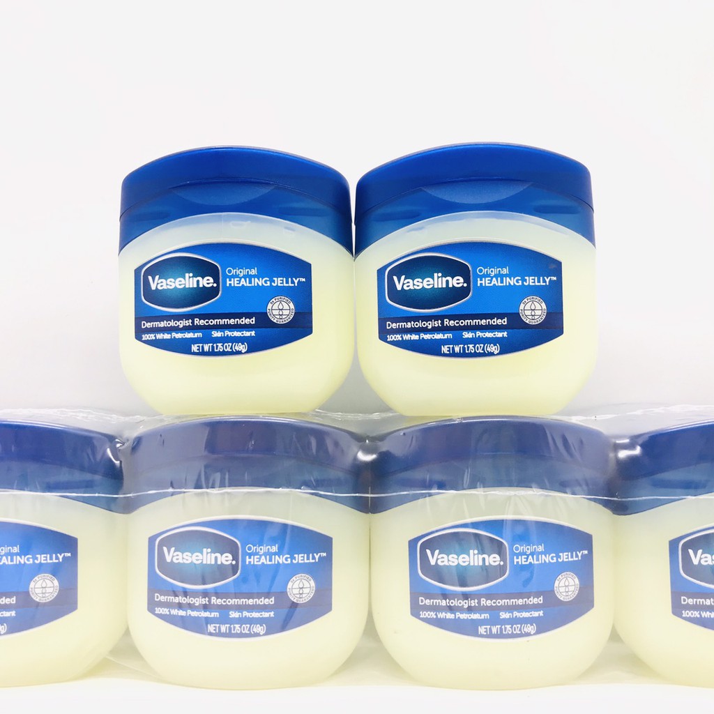 [MẪU MỚI NHẤT] Sáp Dưỡng Ẩm Vaseline Original Healing Jelly 100% Petrolium Skin Protectant 49g (Hàng Chuẩn Mỹ)